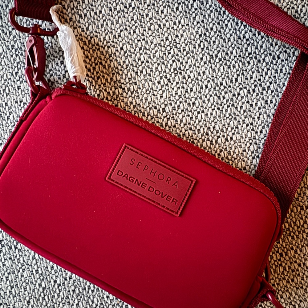 Dagne Dover Burgundy Crossbody Bag